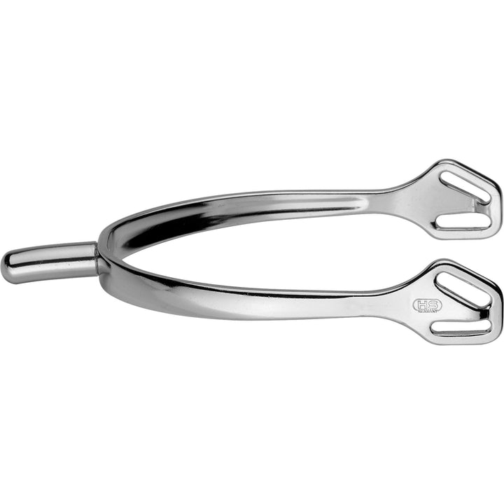 ULTRA fit SLIMLINE spurs with Balkenhol fastening - Stainless steel, 25 mm rounded