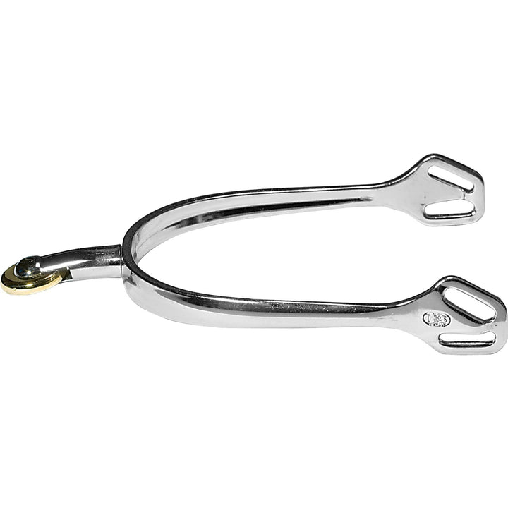 ULTRA fit spurs with Balkenhol fastening - Stainless steel, 35 mm rounded