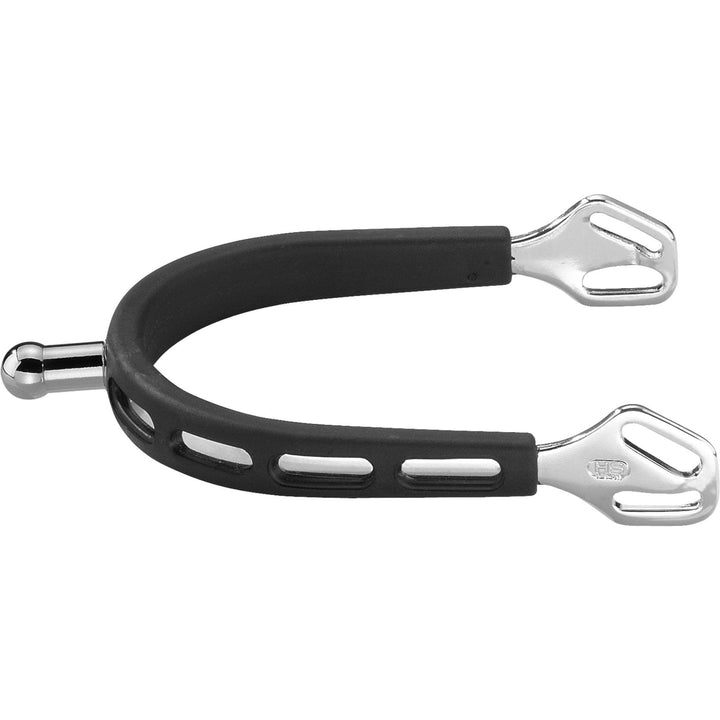 ULTRA fit EXTRA GRIP spurs with Balkenhol fastening - Stainless steel, 20 mm ball-shaped