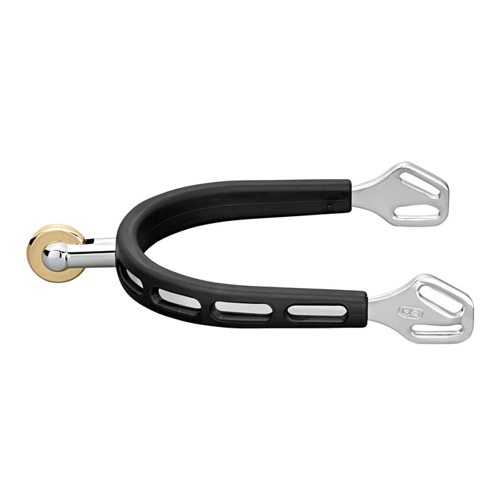 ULTRA fit EXTRA GRIP spurs with Balkenhol fastening - Stainless steel, 25 mm rounded