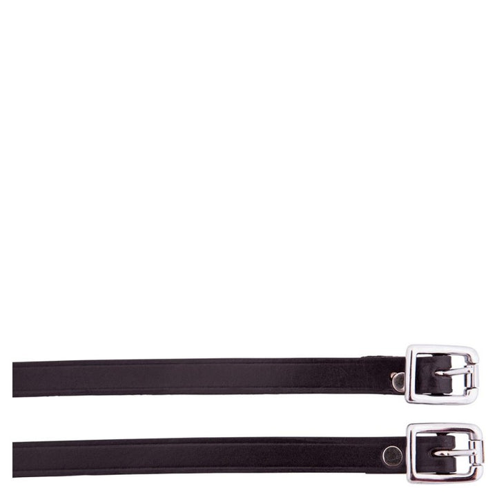 Leather spur straps - 16 mm