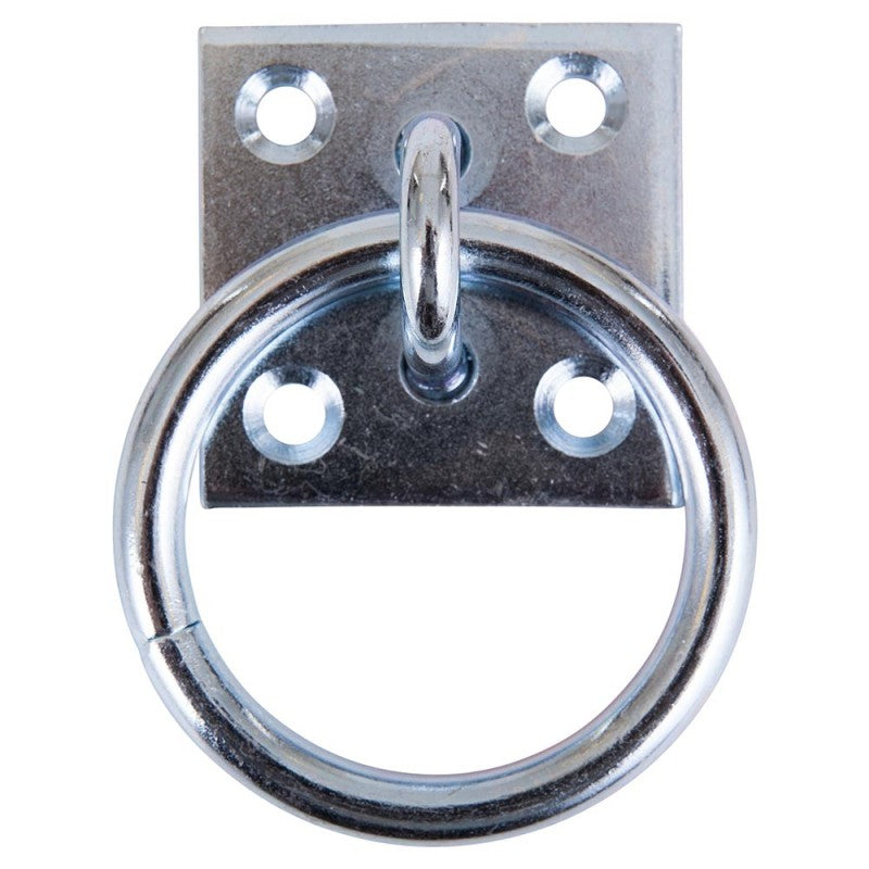 Tie ring with plate