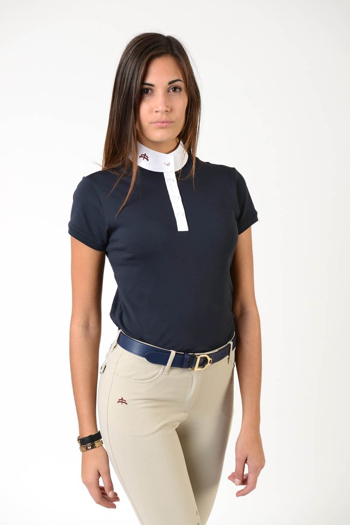 Caroline polo shirt short sleeves