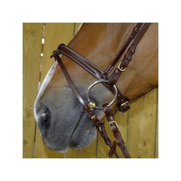 Roxan snaffle bridle - Combined noseband