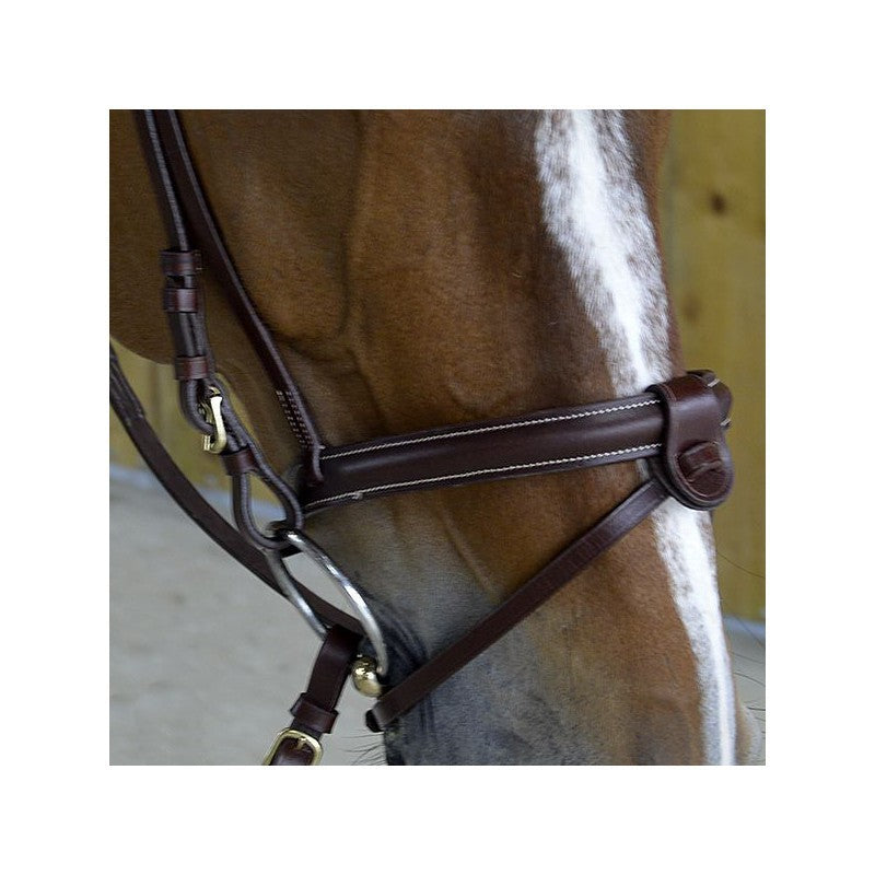 Roxan snaffle bridle - Combined noseband