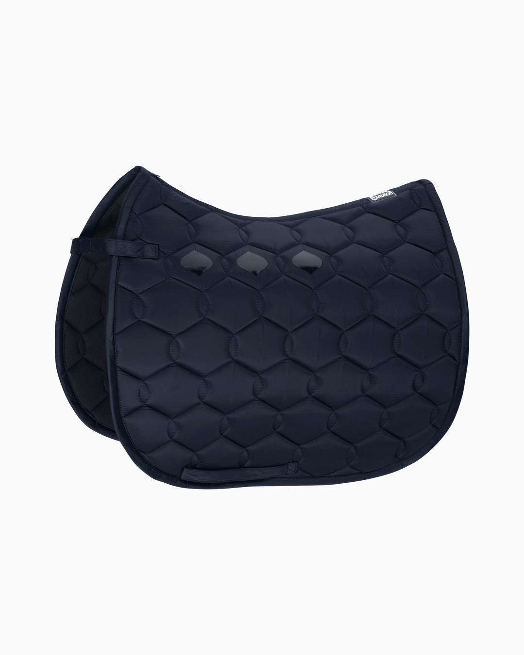 Glossy wave all purpose saddle pad