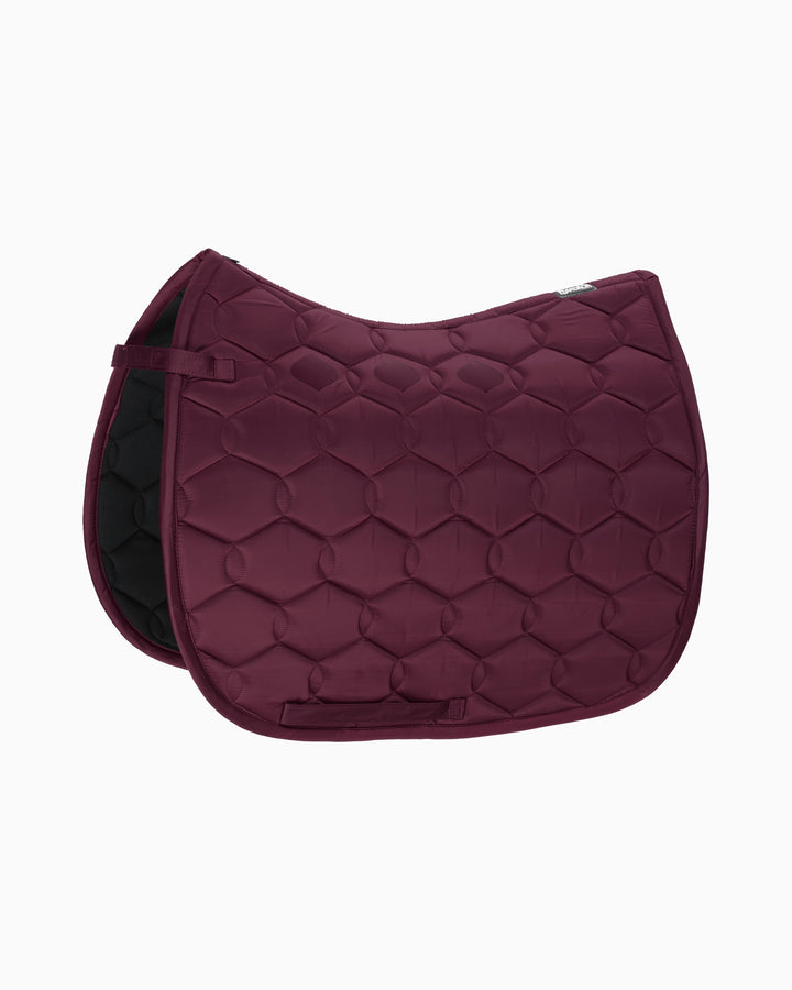 Glossy wave all purpose saddle pad