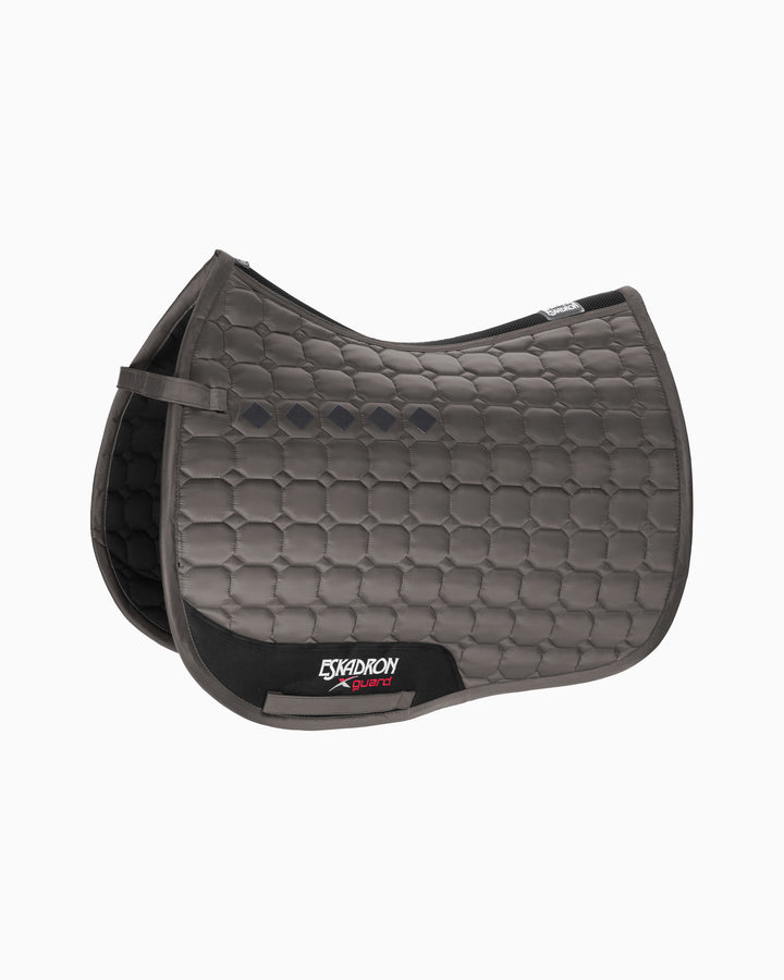 Glossy compact all purpose saddle pad