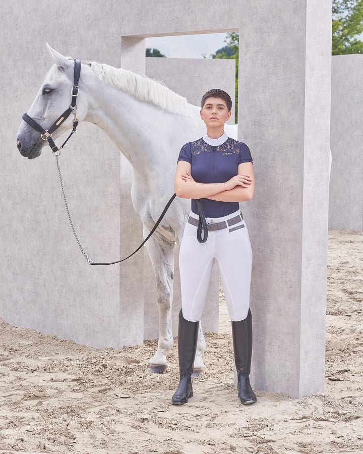 Melenie polo shirt short sleeves